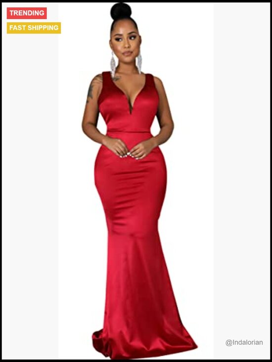 Polyester and Spandex One Shoulder Bodycon Formal Dress Mermaid Floor Length - Picture 5 of 7